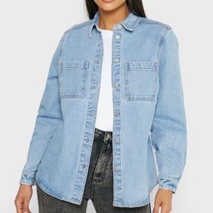 Object Pocket Detail Denim Jacket